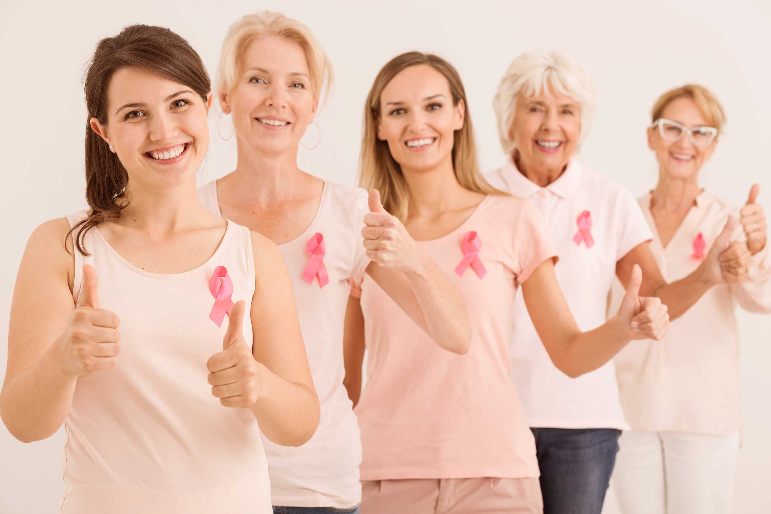 Forschung gegen Brustkrebs bei Frauen.
